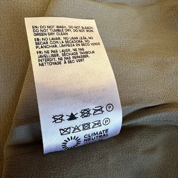 Reformation Elspeth Dress Dried Herbs - Picture 10 of 12